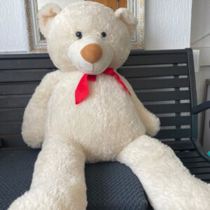 cute white giant teddy bear size